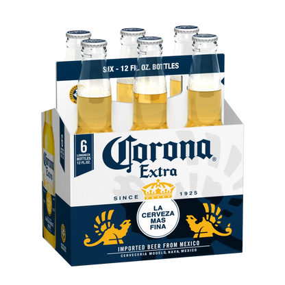Corona Extra Beer Bottles 355mL 6 Pack