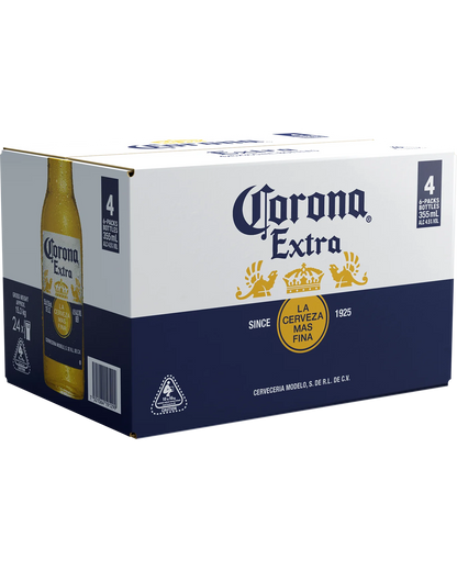Corona Extra Beer Bottles 355mL 24 Pack