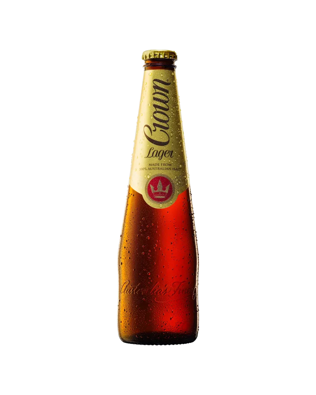 Crown Lager Bottles 375mL 24 Pack