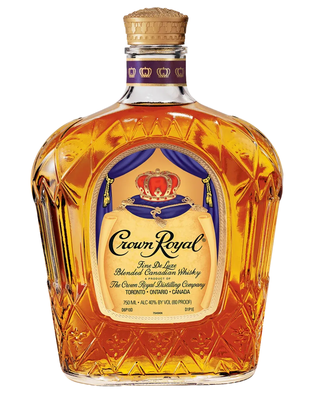 Crown Royal Fine De Luxe Blended Canadian Whisky 750mL