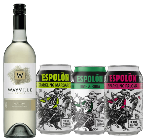 Premix Tequila 6-Pack and Moscato