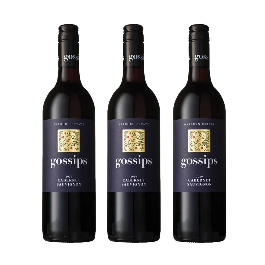 Gossips Cabernet Sauvignon 750mL 3 Bottles