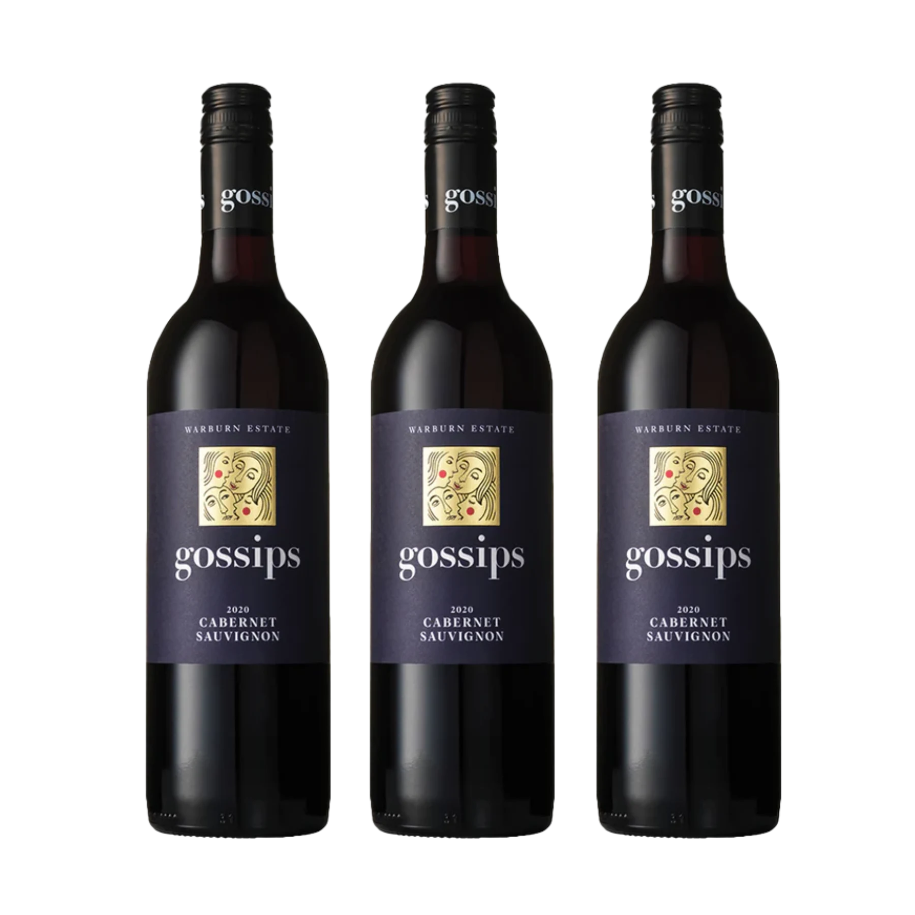 Gossips Cabernet Sauvignon 750mL 3 Bottles