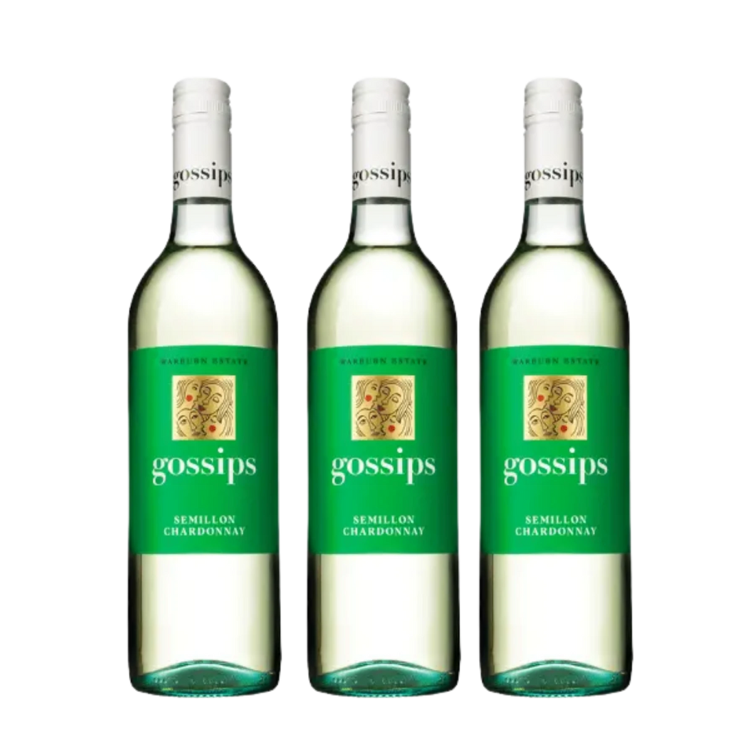 Gossips Semillon Chardonnay 750mL 3 Bottles