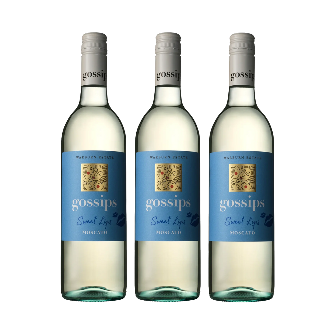 Gossips Sweet Lips Moscato 750mL 3 Bottles