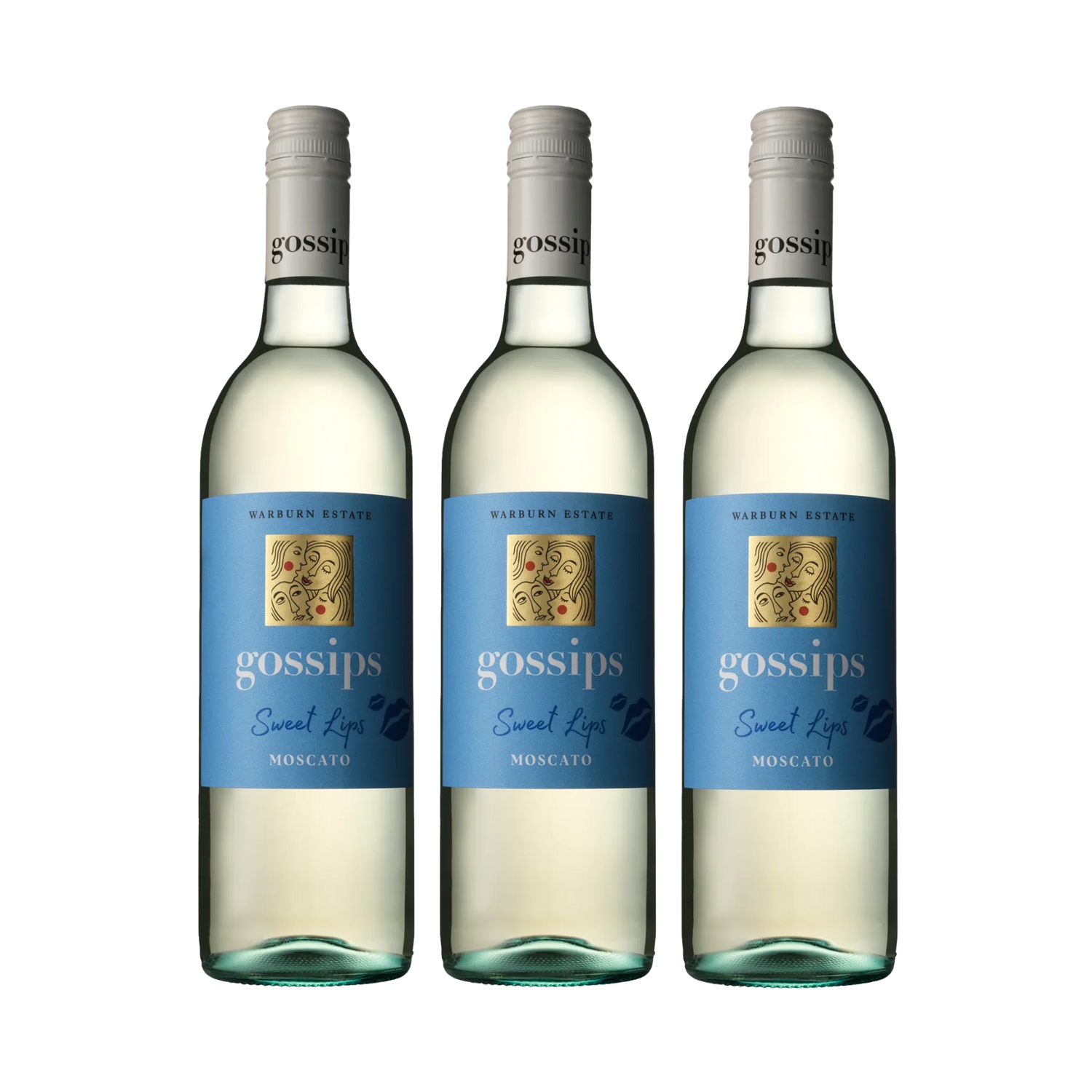 Gossips Sweet Lips Moscato 750mL 3 Bottles