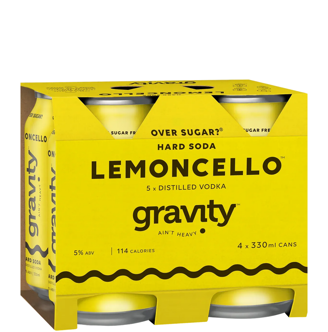 Gravity Seltzer Co Lemoncello Hard Soda Cans 330mL
