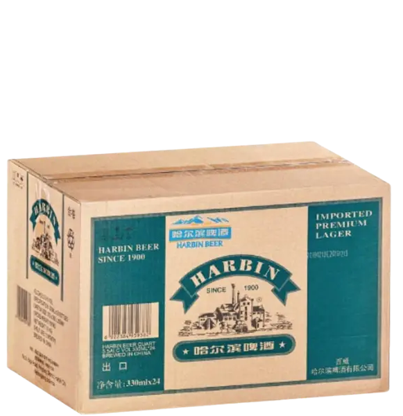 HarBin Premium Lager Bottle 330mL 24 Pack