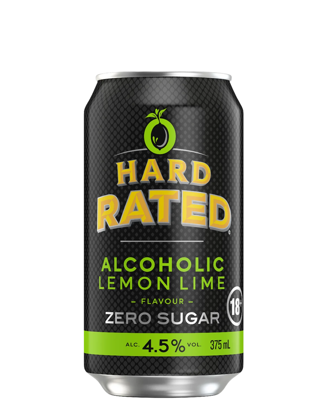 Hard Rated Lemon Lime Zero Sugar 4.5% Can 375mL