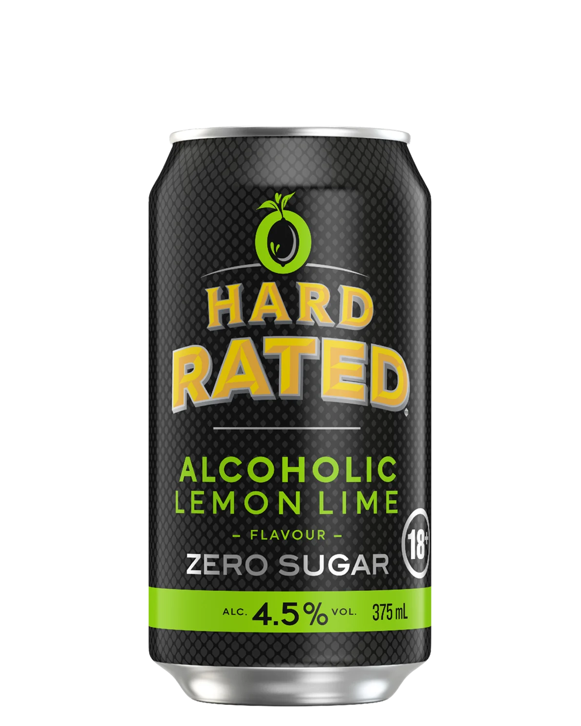 Hard Rated Lemon Lime Zero Sugar 4.5% Can 375mL