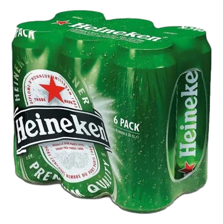 Heineken Cans 500mL 6 Pack