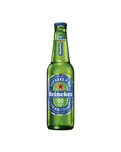 Heineken Zero Bottle 330mL 6 Pack