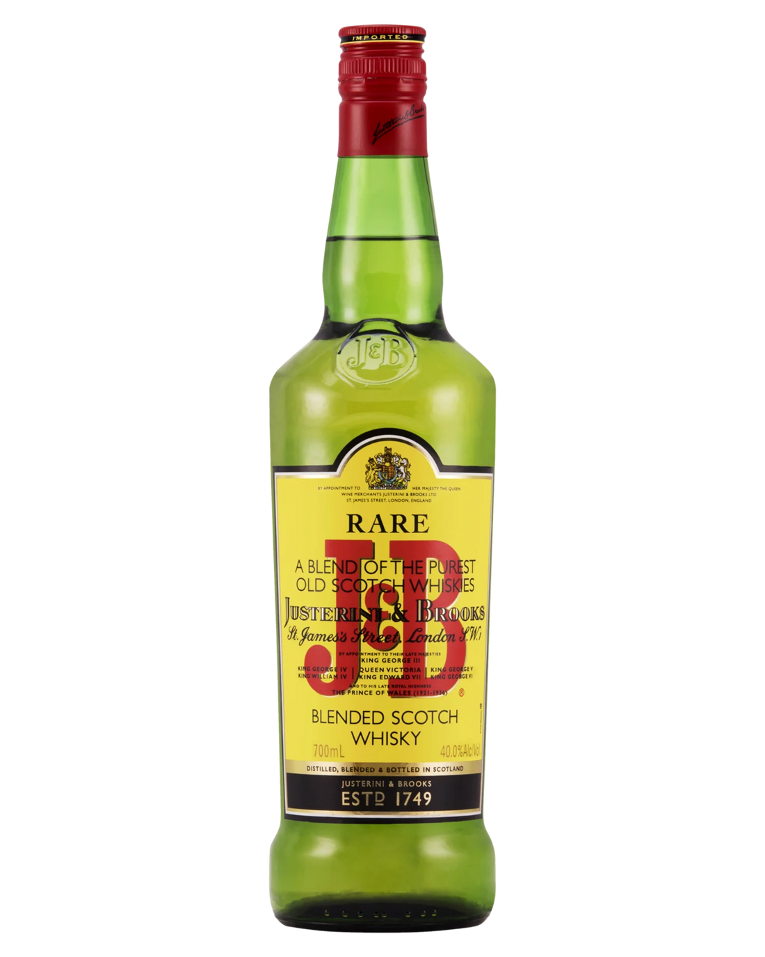J&amp;B Rare Blended Scotch Whisky 700mL