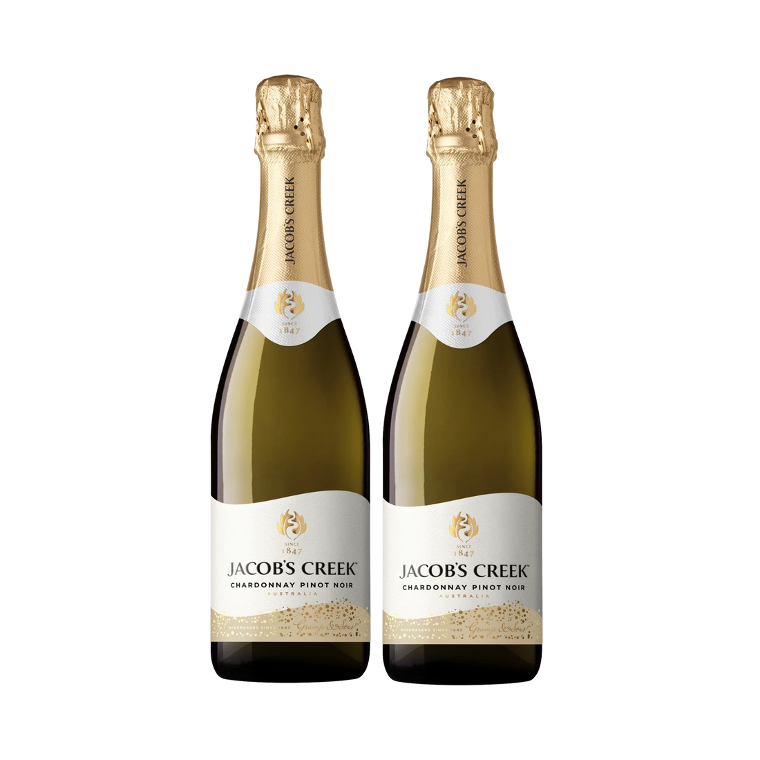 Jacobs Creek Chardonnay Pinot Noir 750mL 2 Bottles