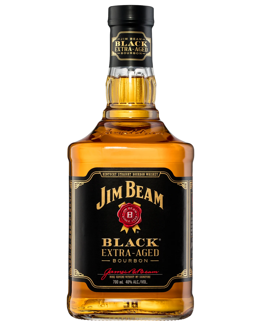 Jim Beam Black Extra-Aged Kentucky Straight Bourbon Whiskey 700mL