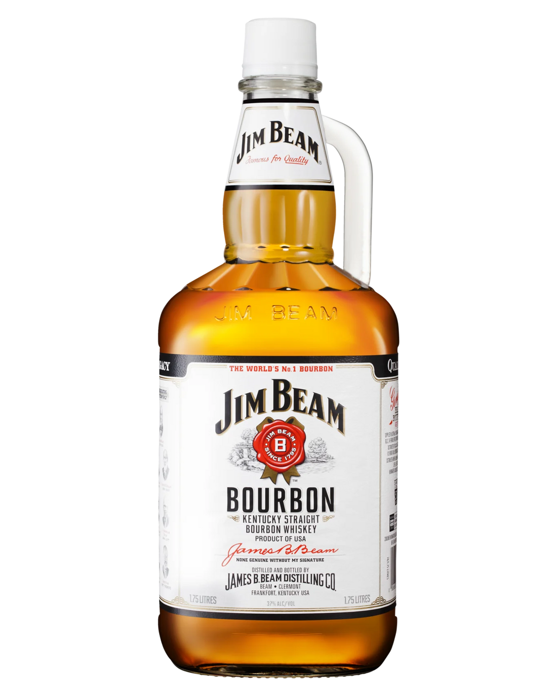 Jim Beam White Label Bourbon 1.75L