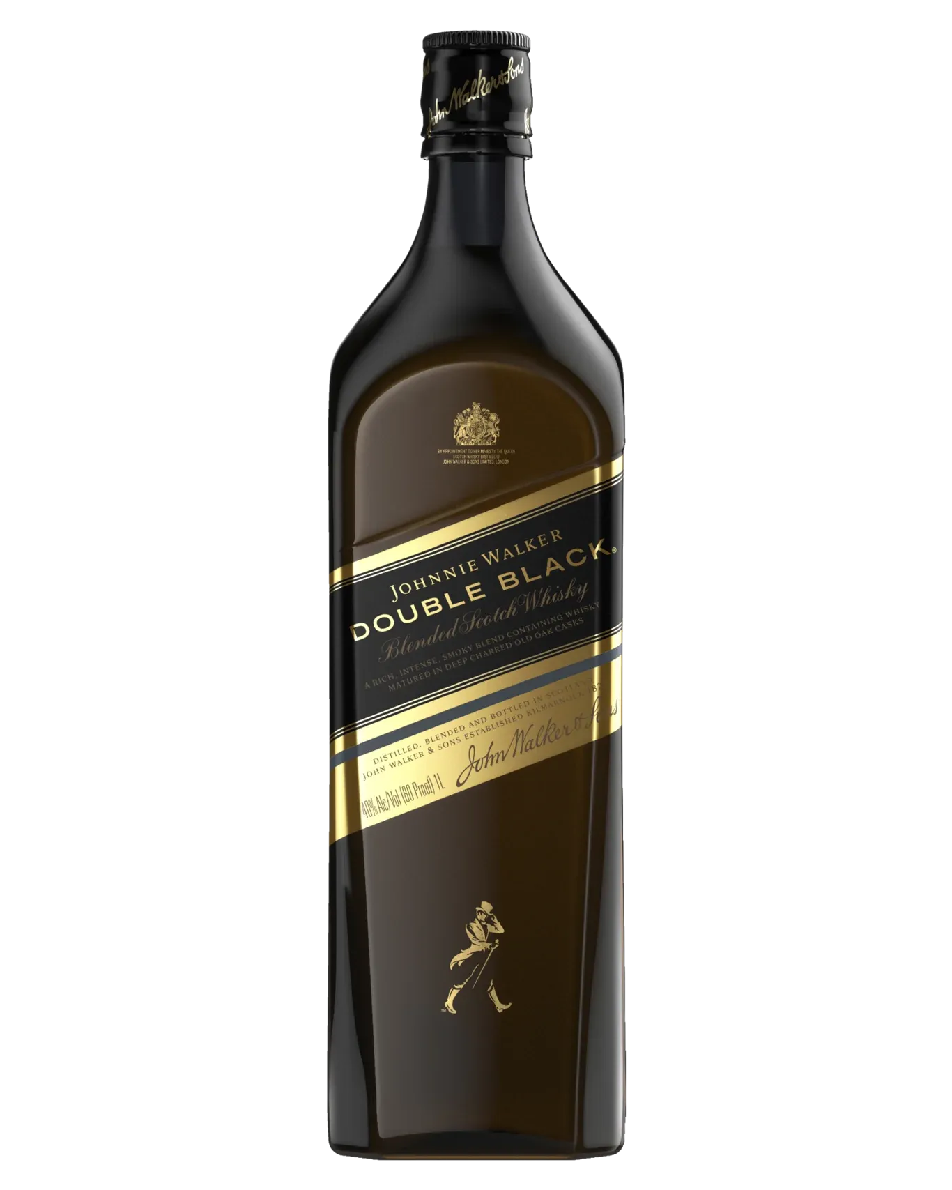 Johnnie Walker Double Black Blended Scotch Whisky 1L
