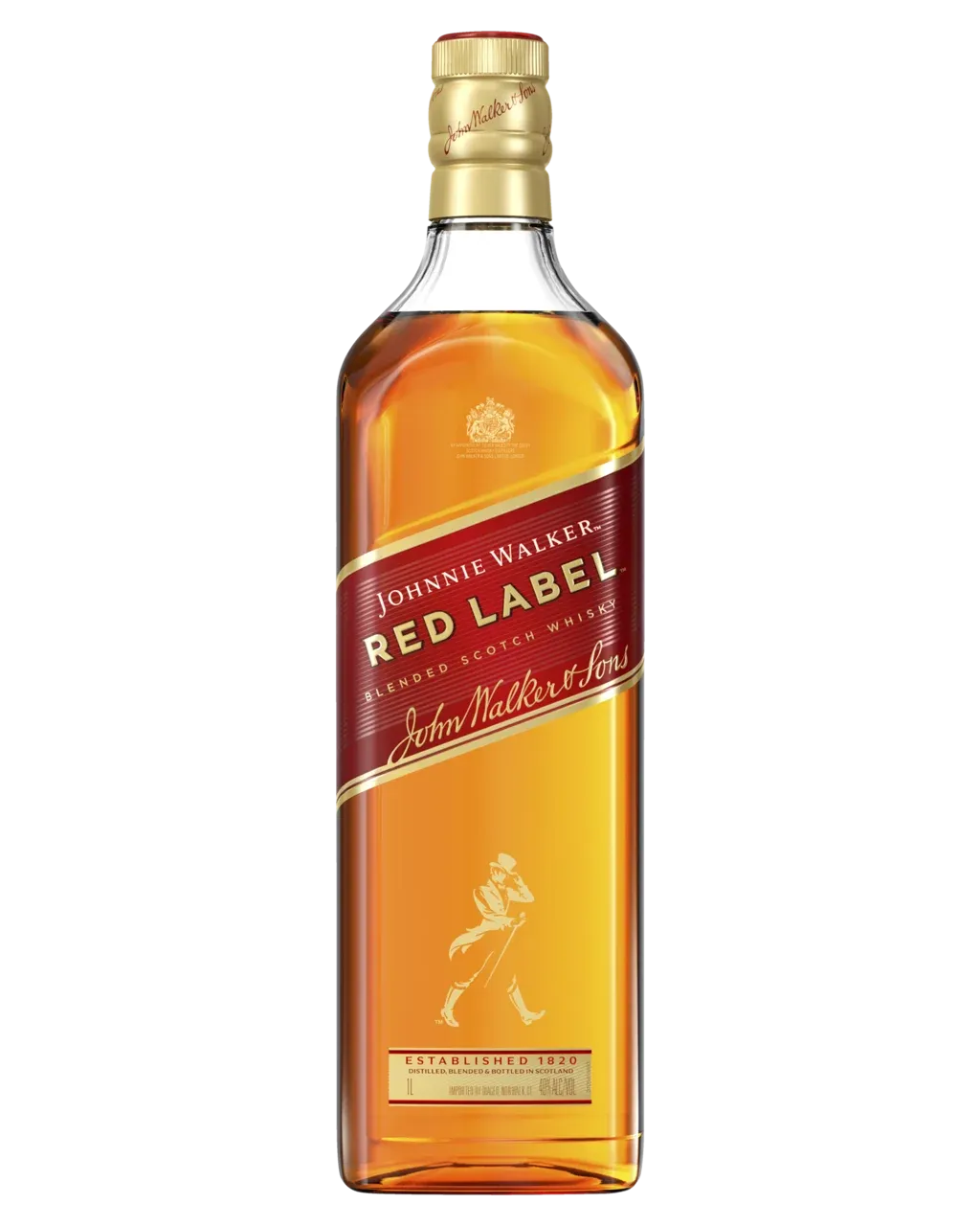Johnnie Walker Red Label Blended Scotch Whisky 1L