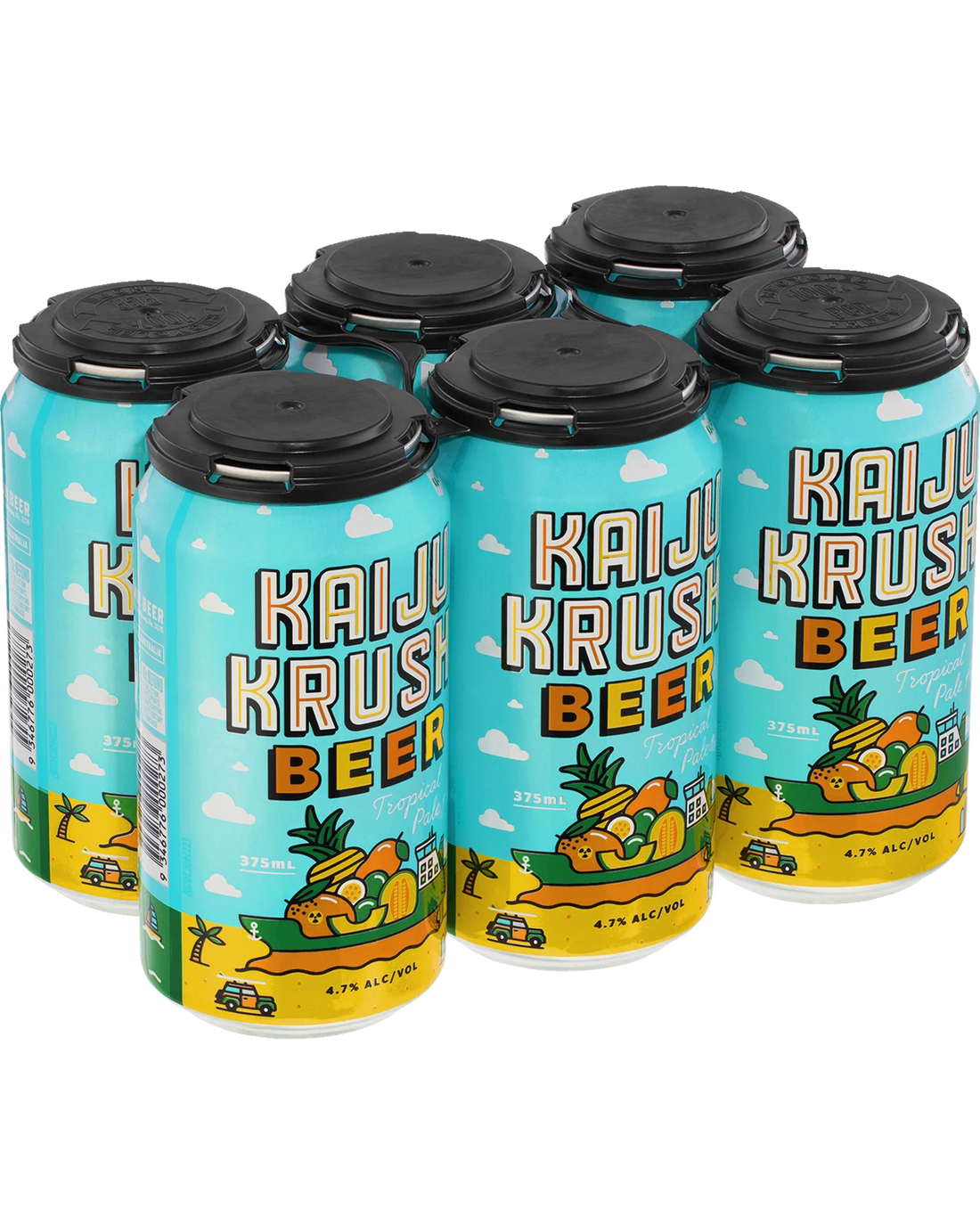 Kaiju Krush Tropical Pale Ale Cans 375mL 6 Pack