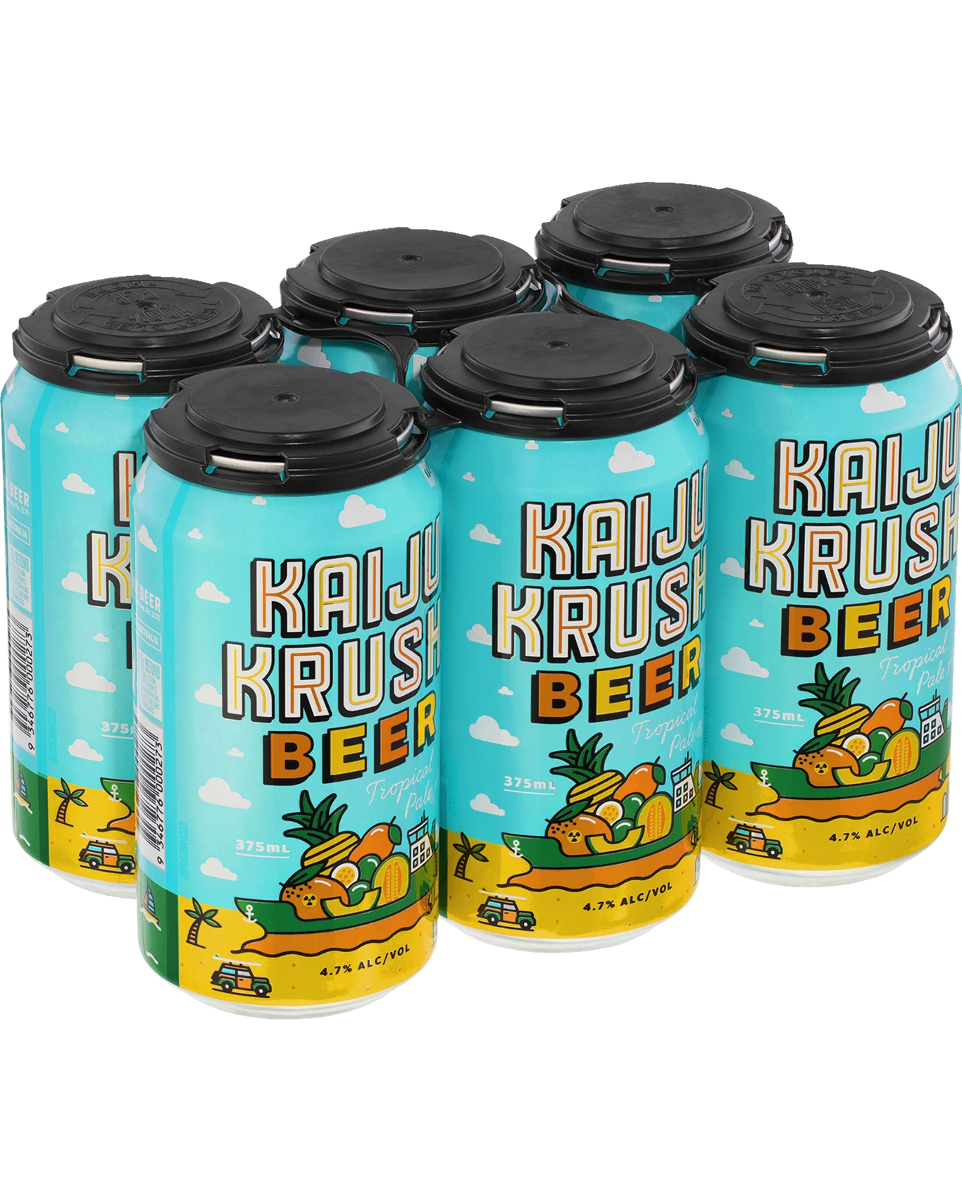 Kaiju Krush Tropical Pale Ale Cans 375mL 6 Pack