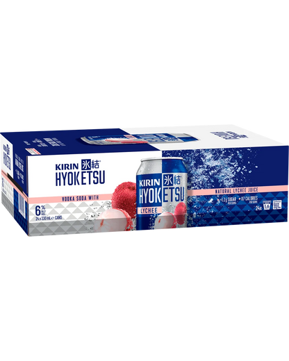 Kirin Hyoketsu Lychee Cans 330mL 24 pack