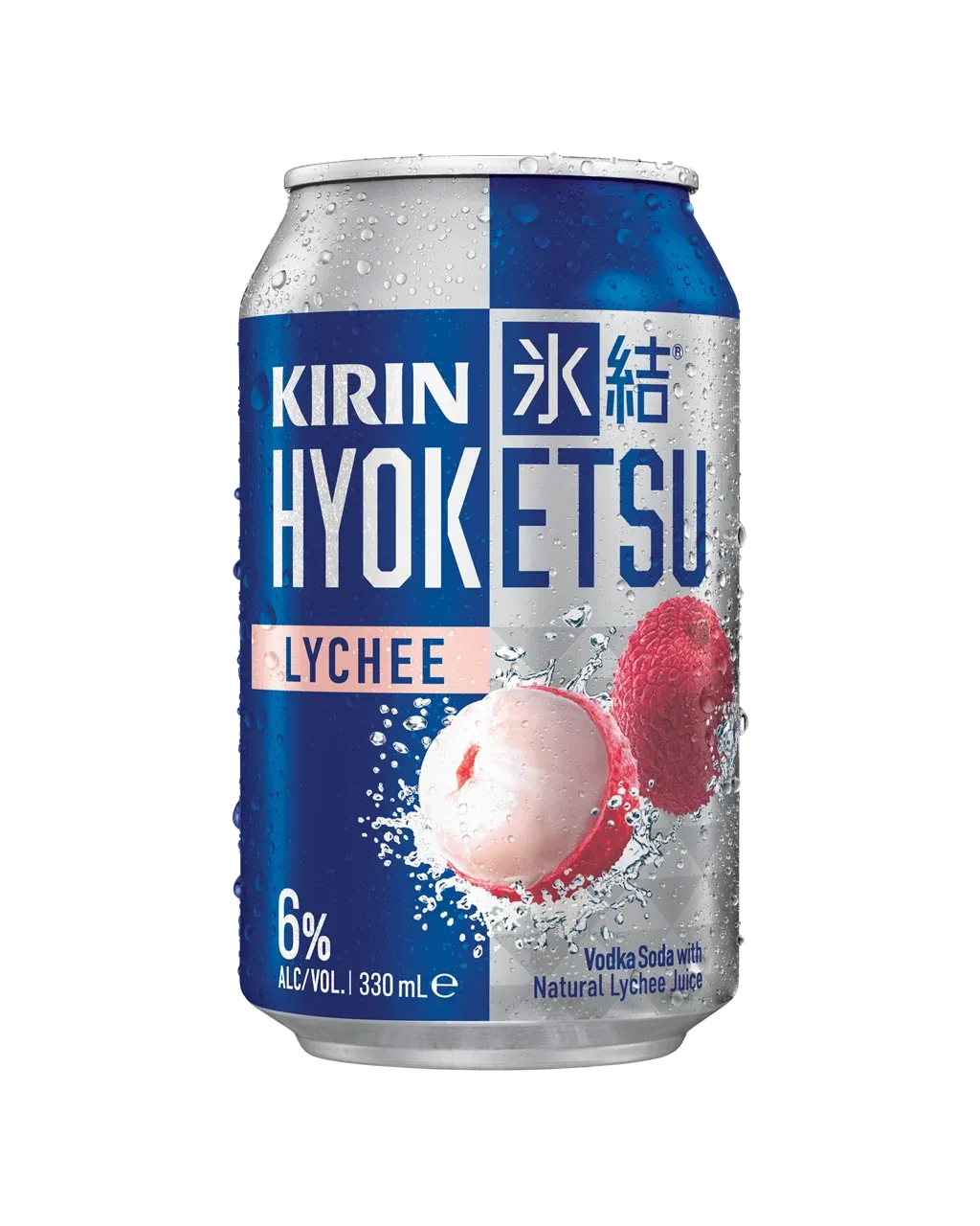 Kirin Hyoketsu Lychee Cans 330mL 24 pack
