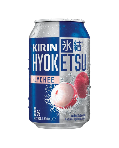 Kirin Hyoketsu Lychee Cans 330mL 24 pack