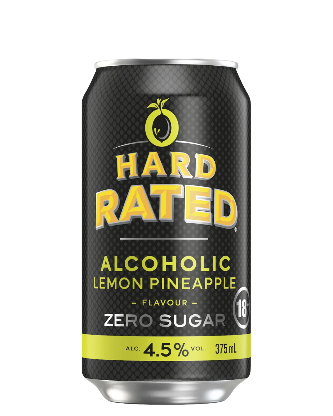 Hard Rated Lemon Pineapple Zero Sugar 4.5% Can 375mL
