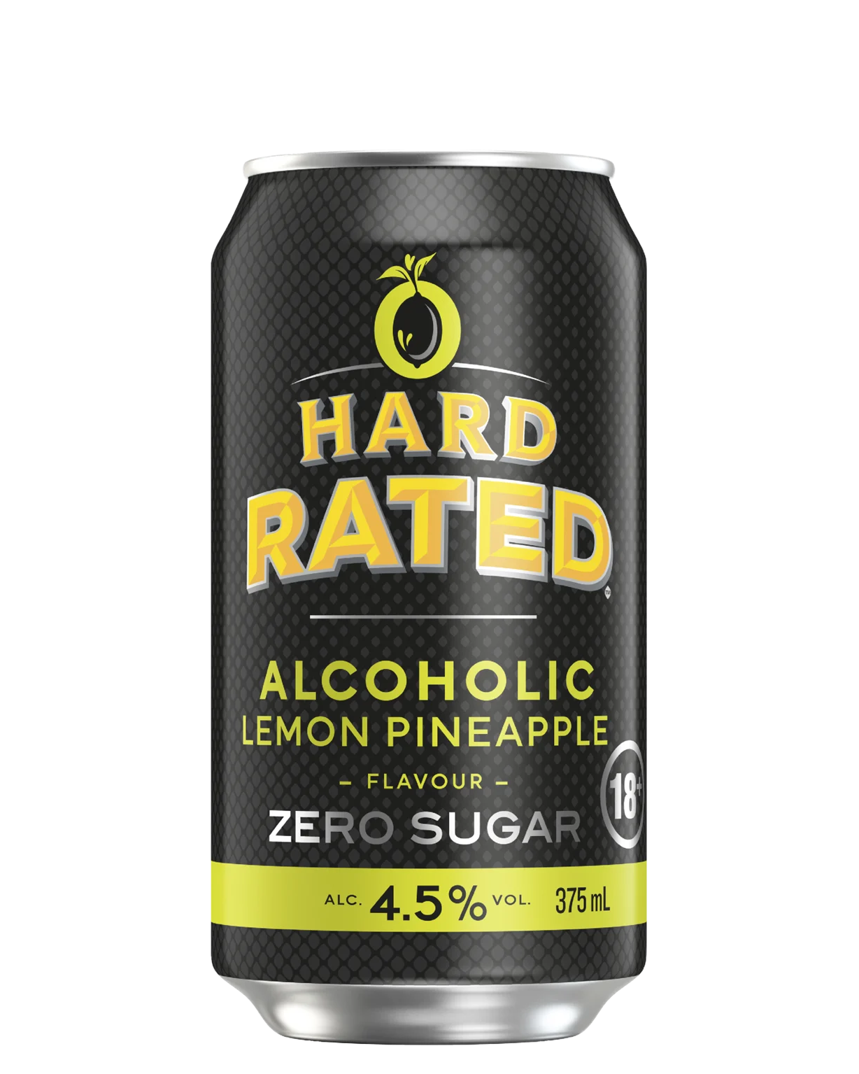 Hard Rated Lemon Pineapple Zero Sugar 4.5% Can 375mL