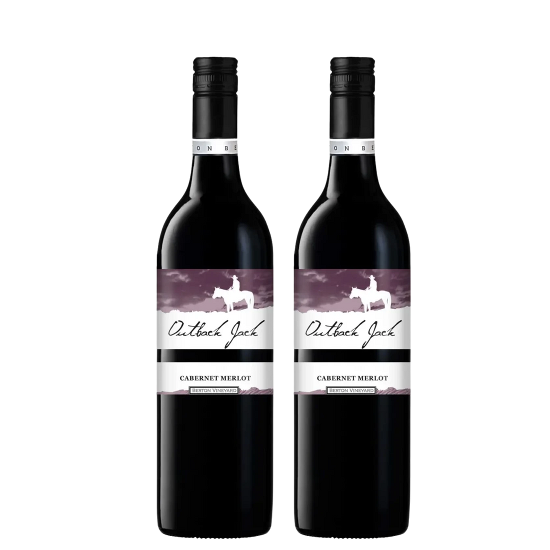 Outback Jack Cabernet Merlot 750mL 2 Bottles