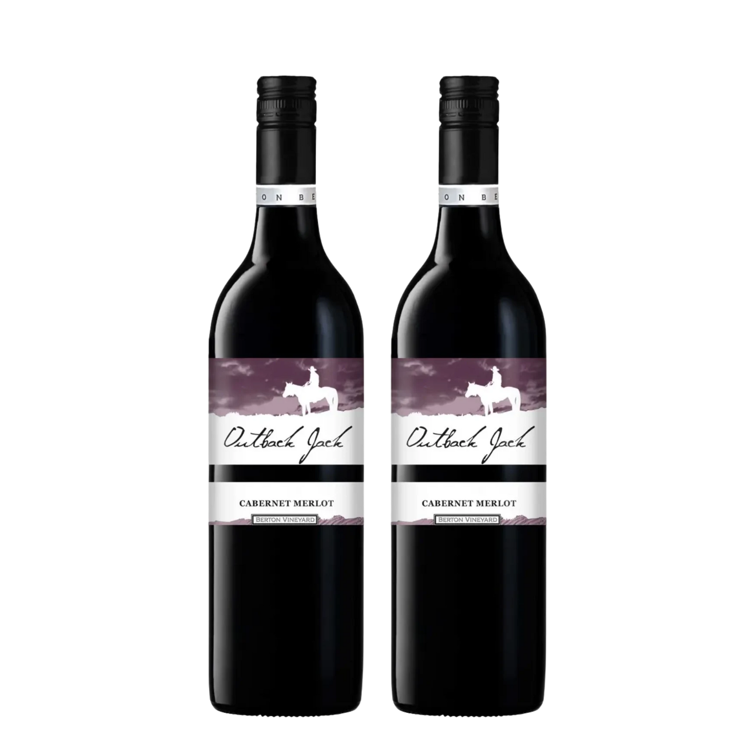 Outback Jack Cabernet Merlot 750mL 2 Bottles