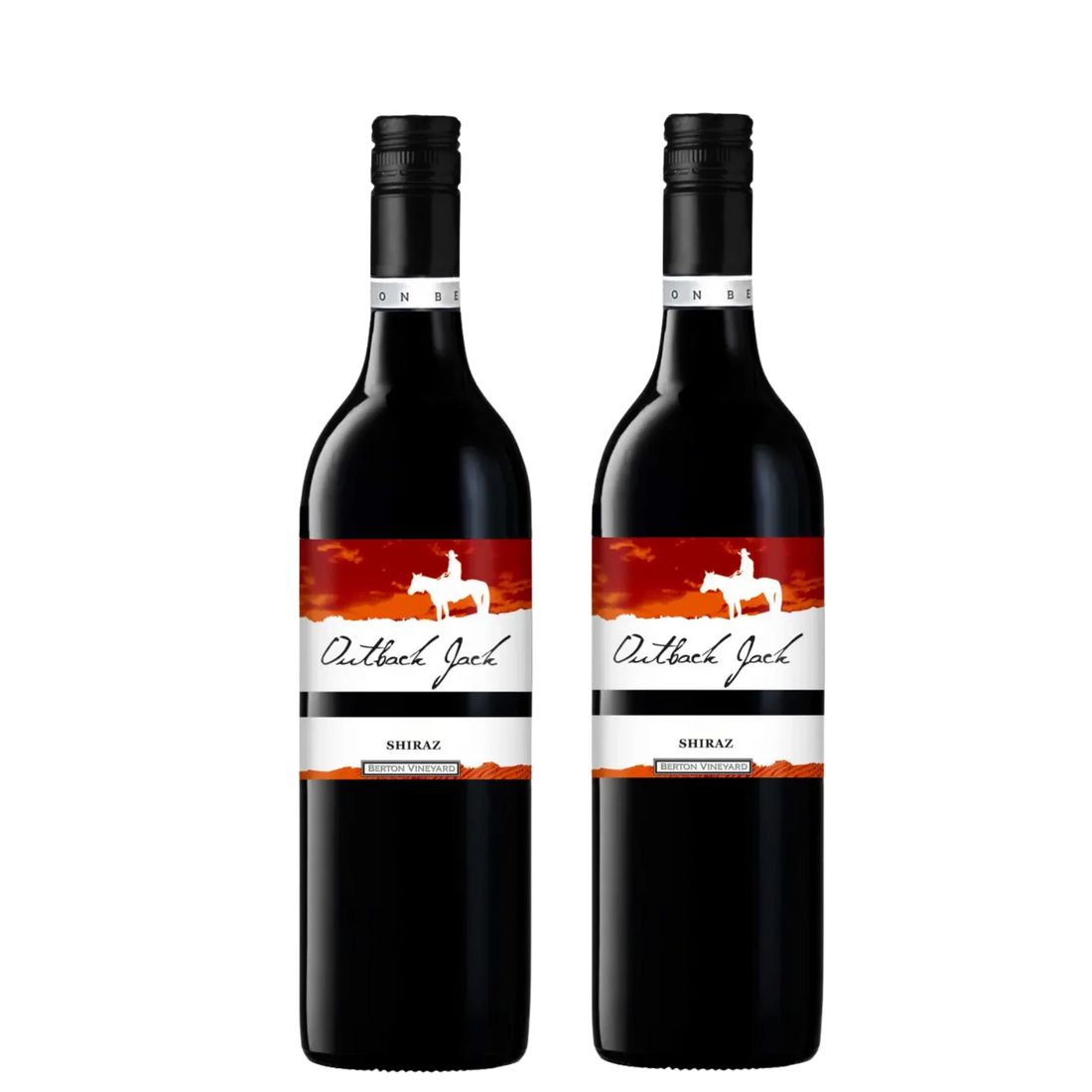 Outback Jack Shiraz 750mL 2 Bottles