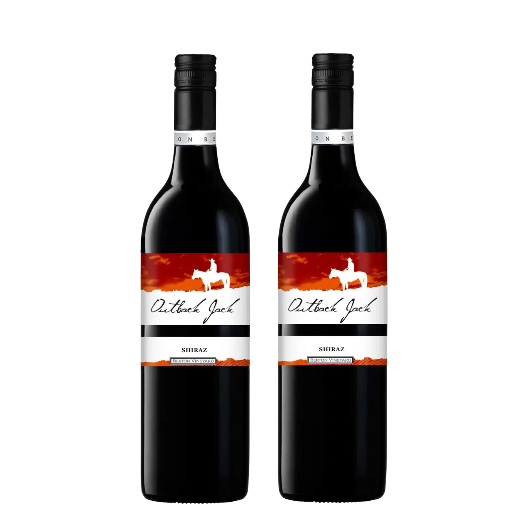 Outback Jack Shiraz 750mL 2 Bottles