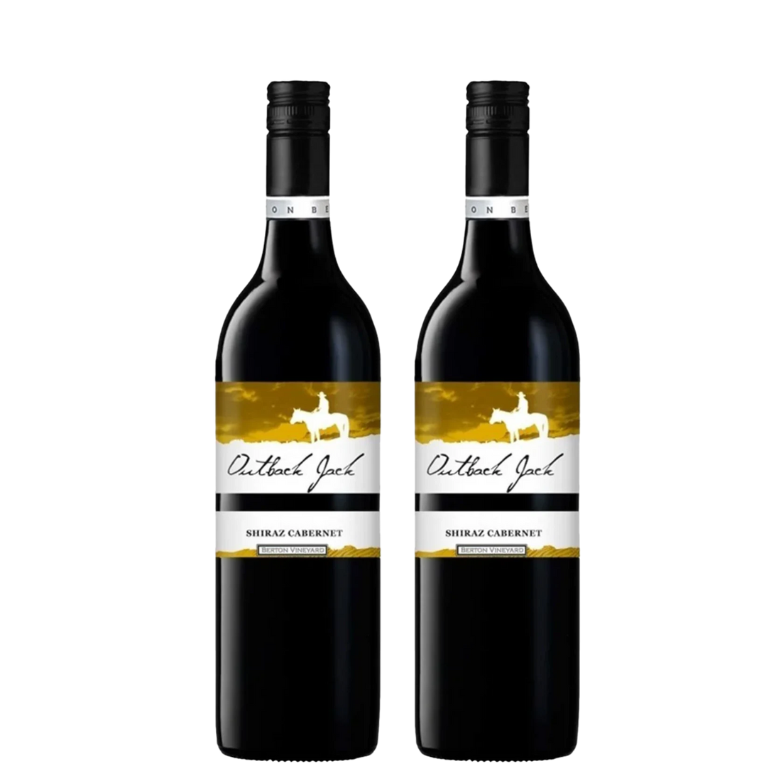Outback Jack Shiraz Cabernet 750mL 2 Bottles