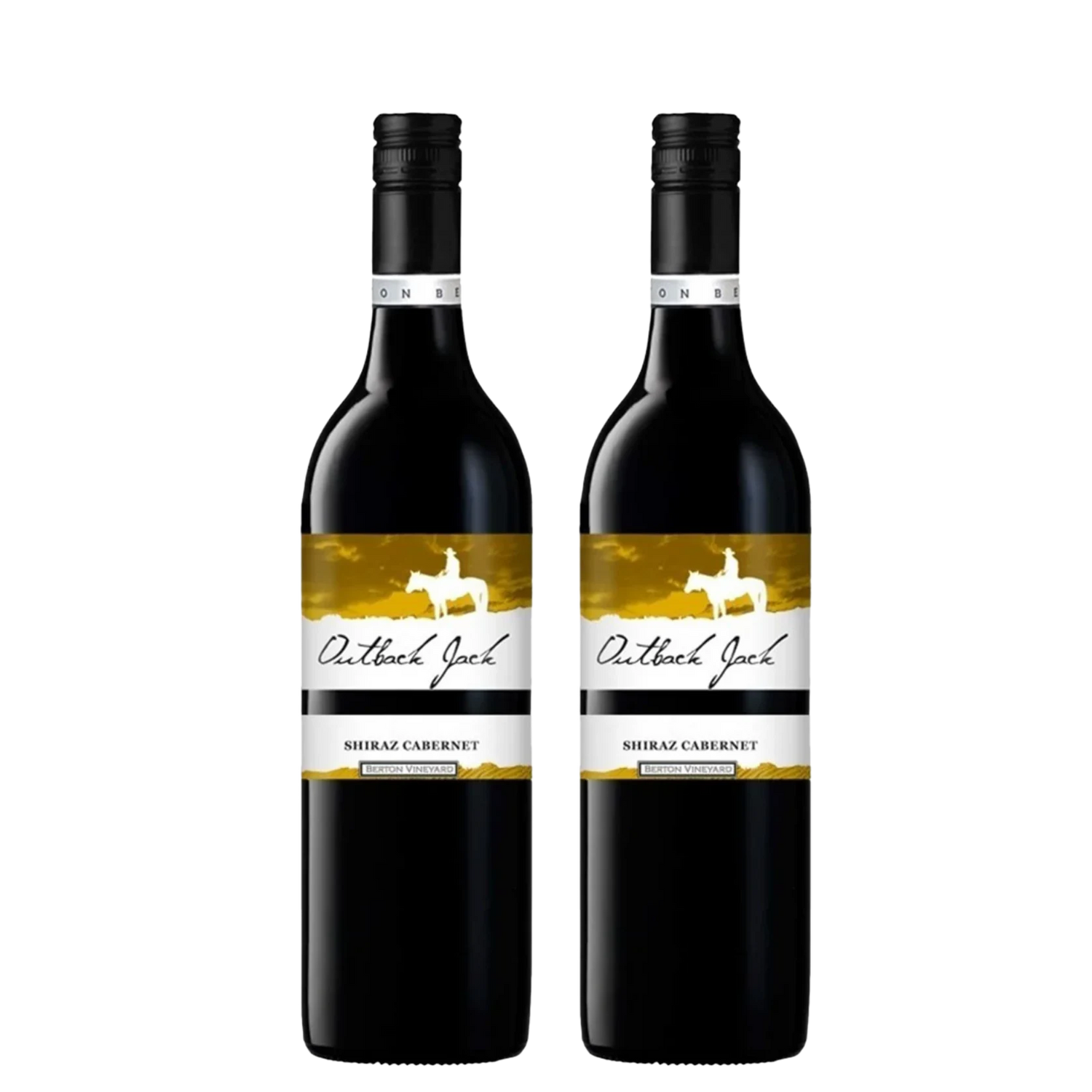 Outback Jack Shiraz Cabernet 750mL 2 Bottles