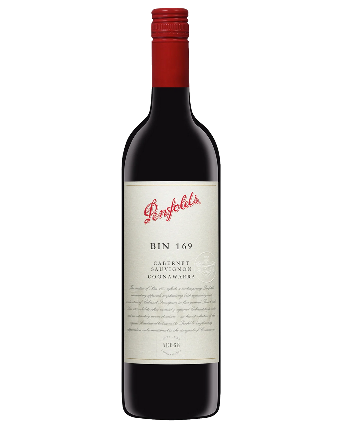 Penfolds Bin 169 Cabernet Sauvignon 2009 750mL
