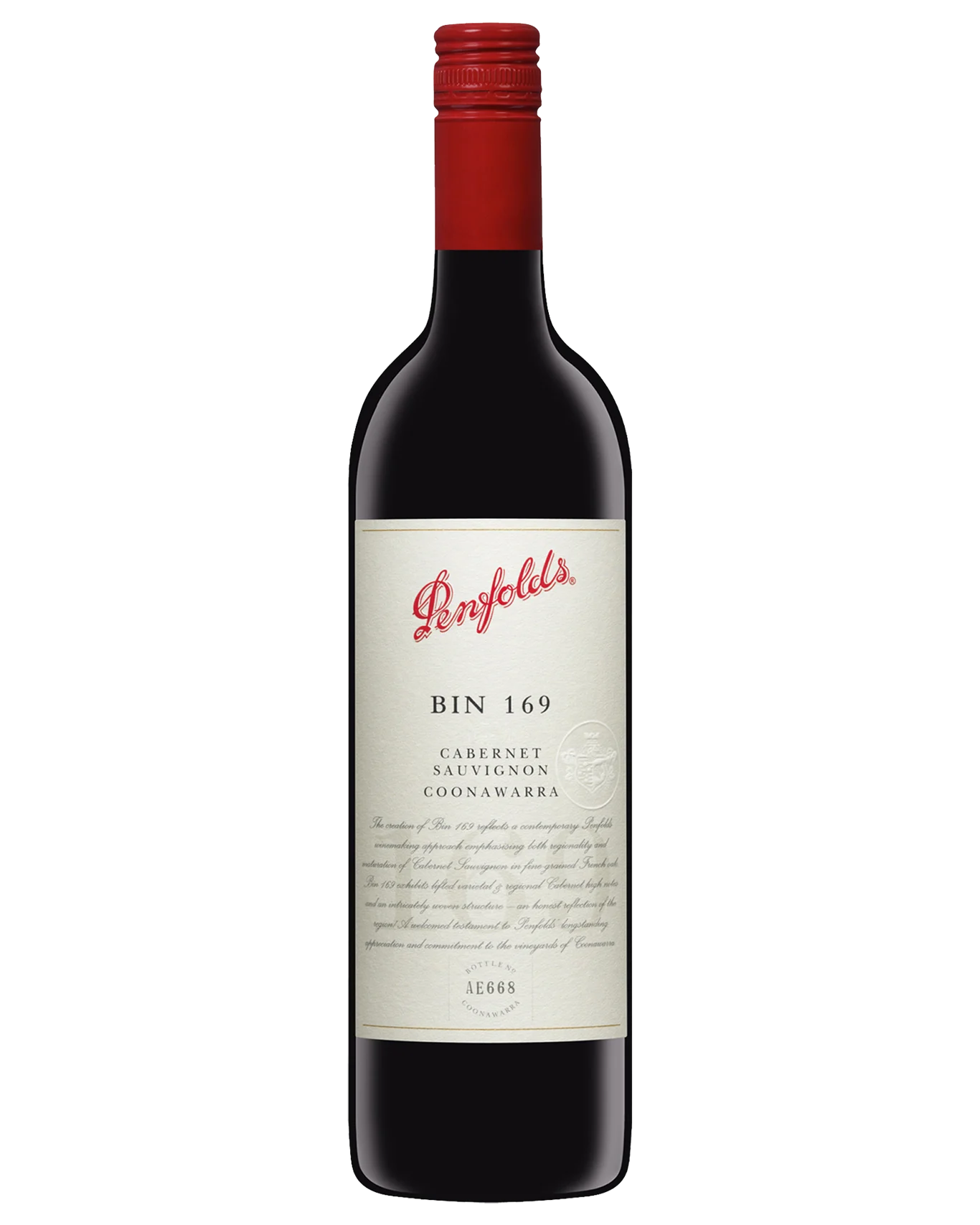 Penfolds Bin 169 Cabernet Sauvignon 2009 750mL