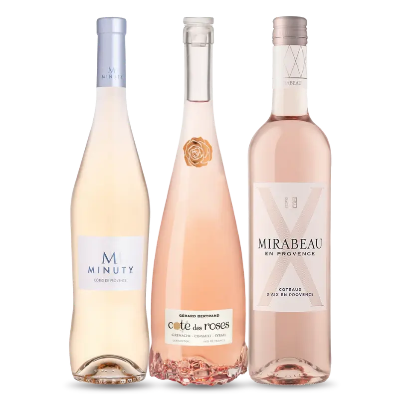 3 Premium French Rosés