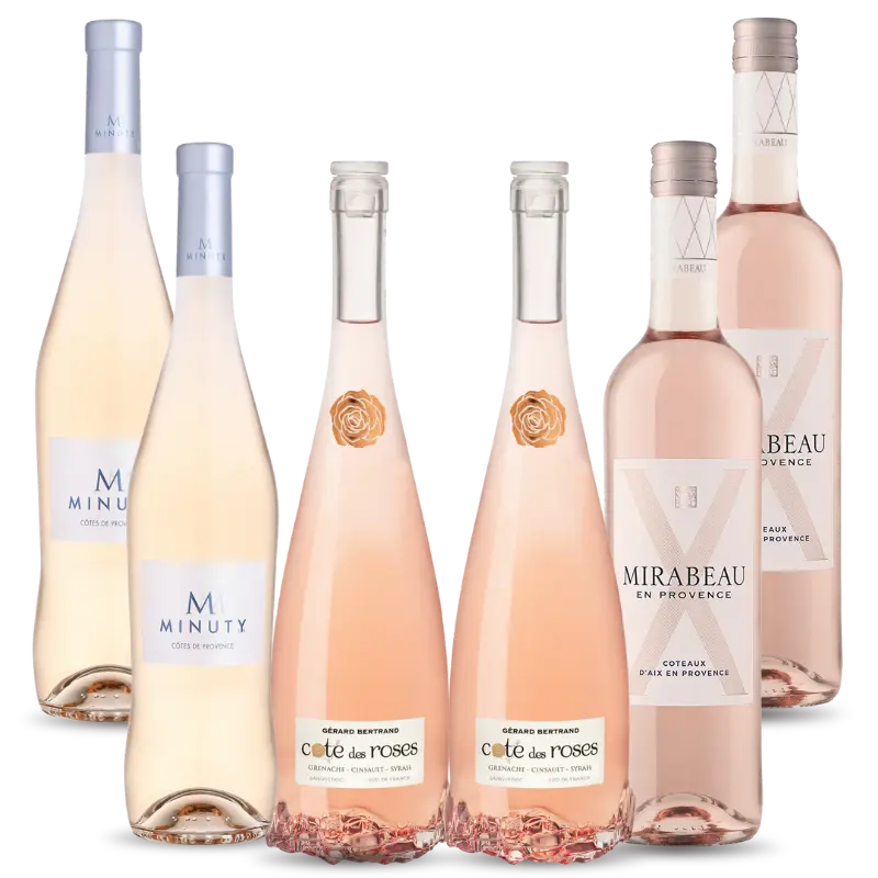 Premium French Rosés Wine Collection - 6 Bottle