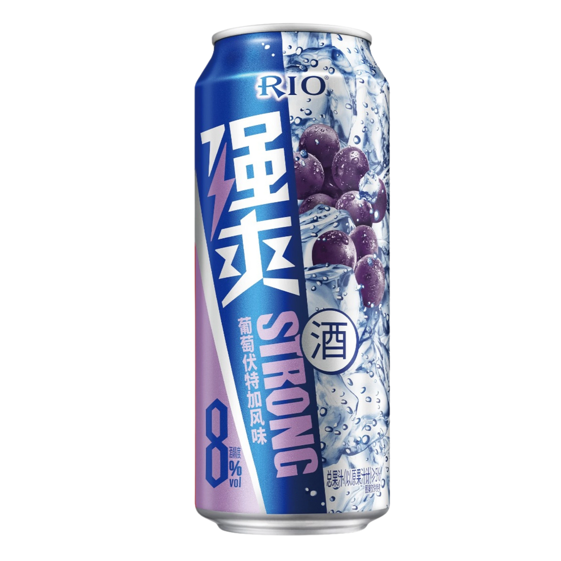 RIO Strong Grape Vodka Can 500mL