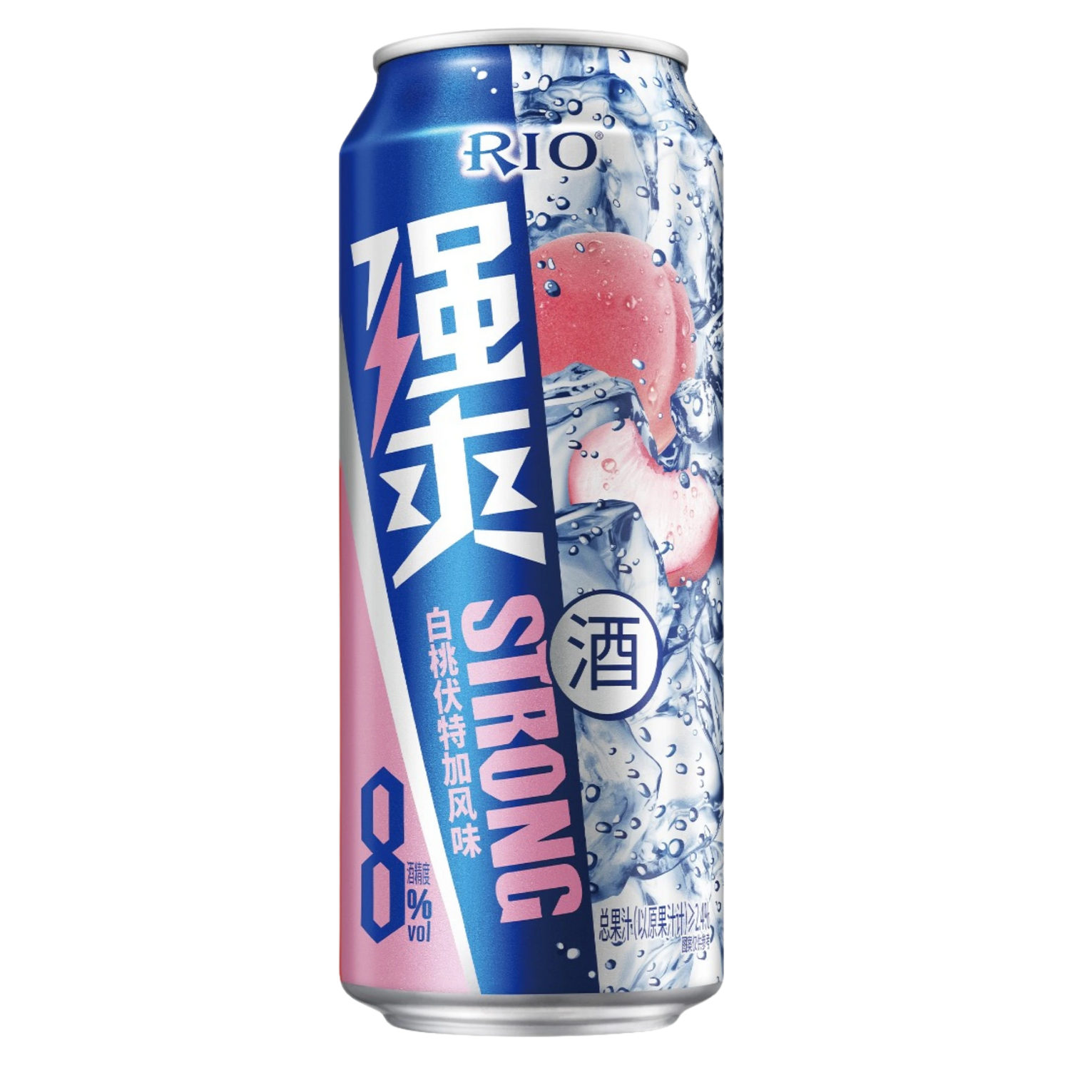 RIO Strong Peach Vodka Can 500mL