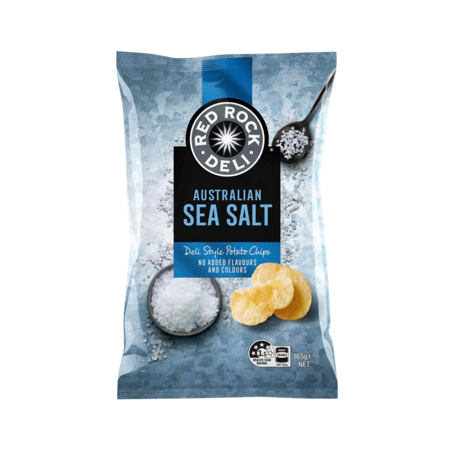 Red Rock Deli Australian Sea Salt Potato Chips | 165g
