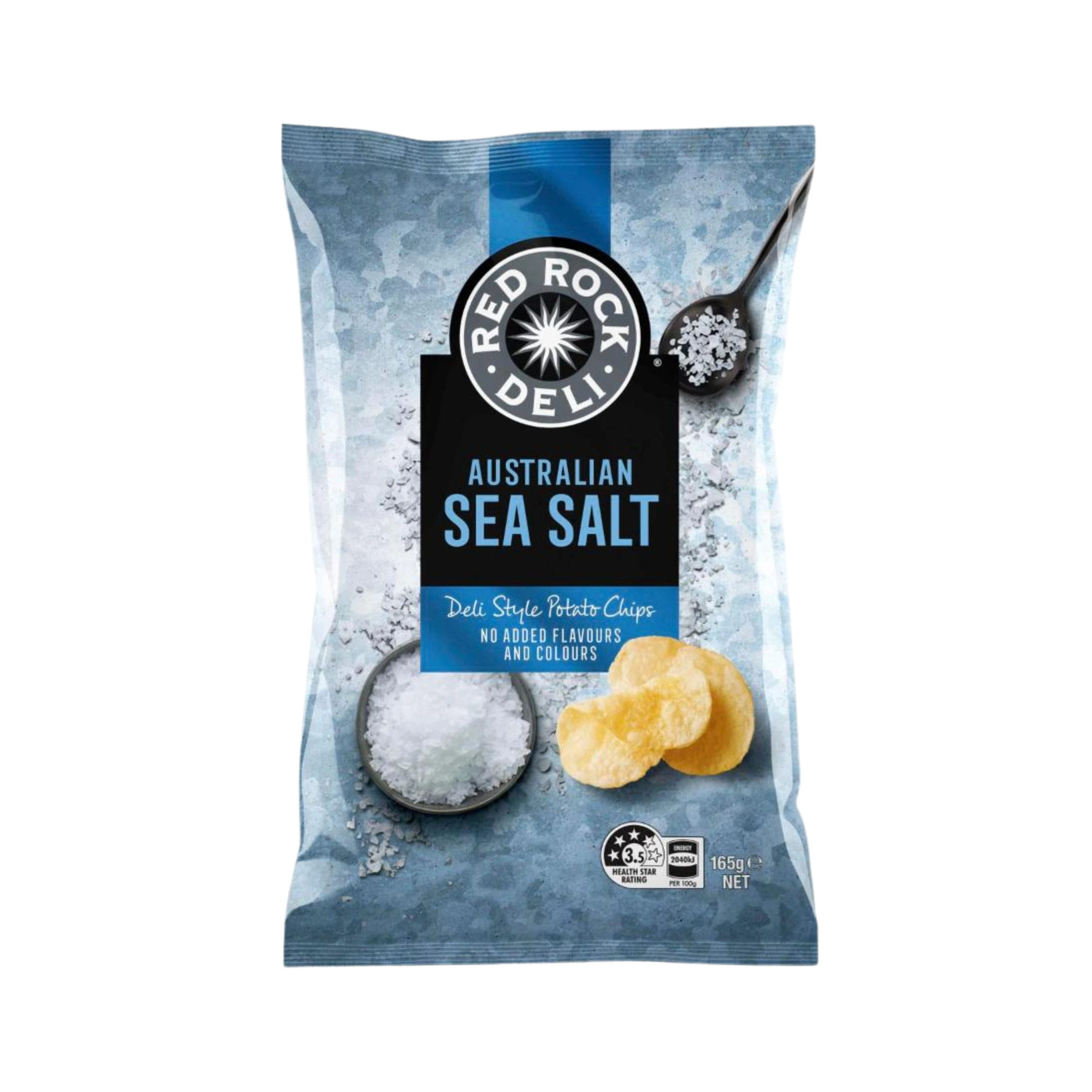 Red Rock Deli Australian Sea Salt Potato Chips | 165g