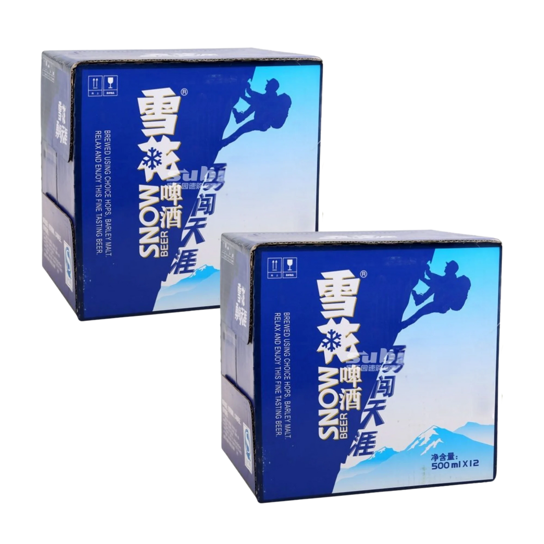 Snow Beer Long Neck 2 Cases