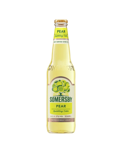 Somersby Pear Cider Bottles 330mL 12 Pack