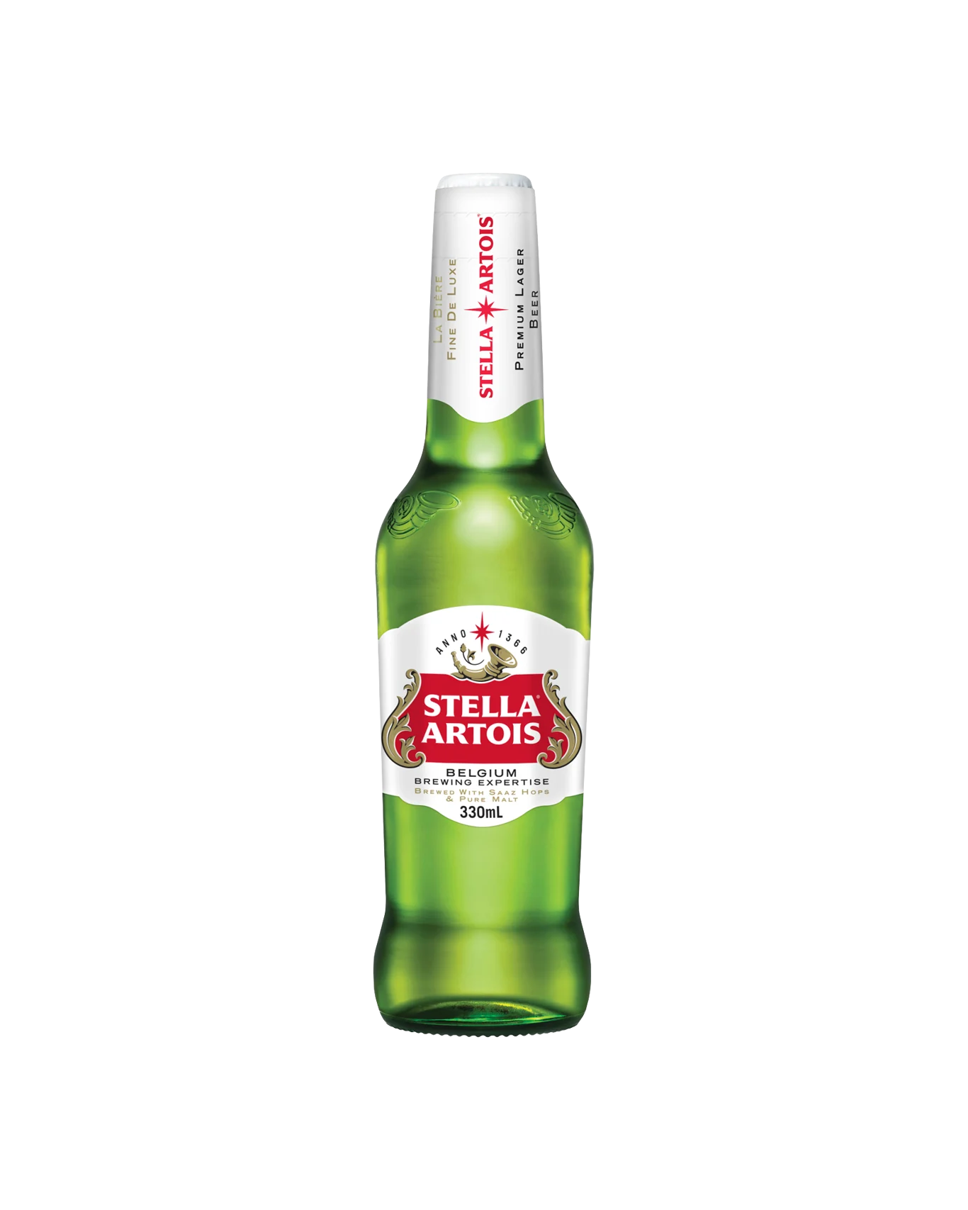 Stella Artois Bottles 330mL 24 Pack
