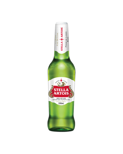 Stella Artois Bottles 330mL 6 Pack