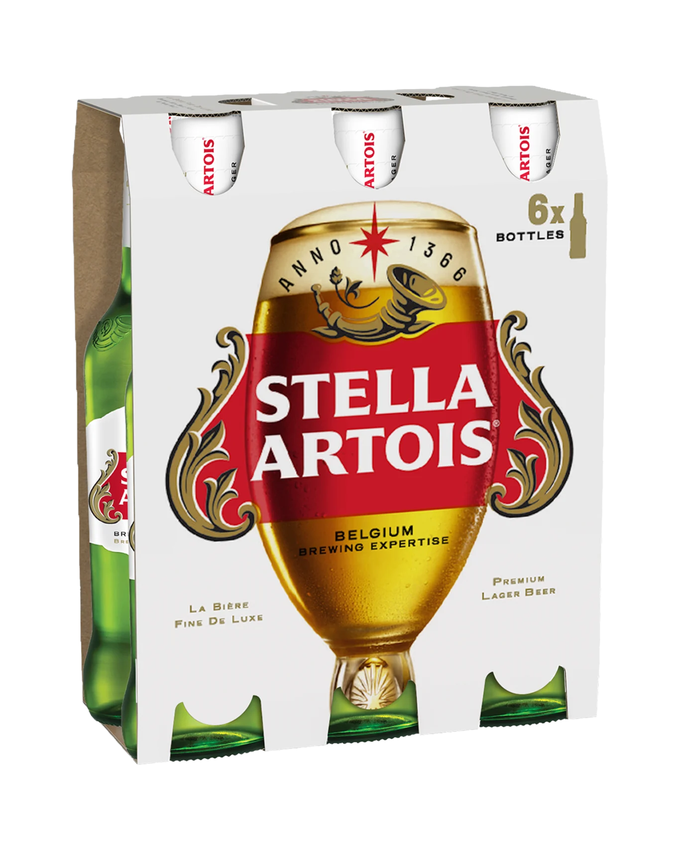 Stella Artois Bottles 330mL 6 Pack