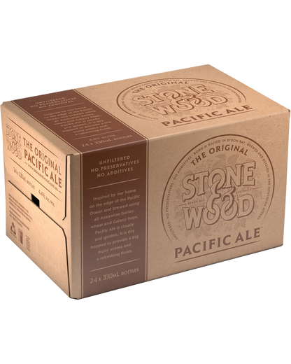Stone &amp; Wood Pacific Ale Bottles 330mL 24 Pack