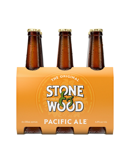 Stone &amp; Wood Pacific Ale Bottles 330mL 6 Pack